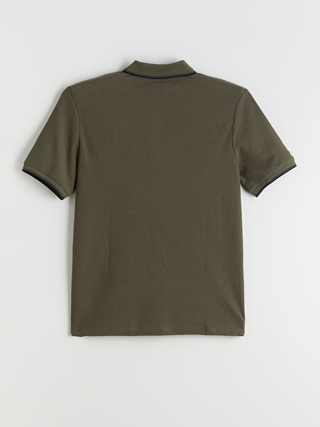Polo Neck Short Sleeve Men's T-Shirt-6