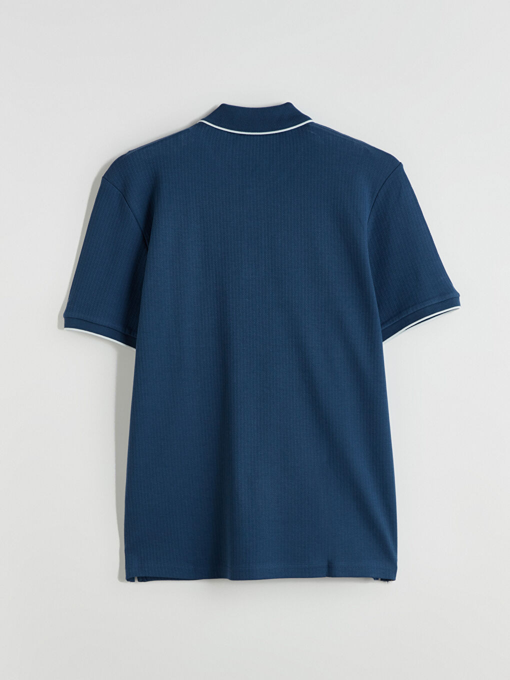 SOUTHBLUE Indigo Polo Yaka Kısa Kollu Erkek Tişört - 1