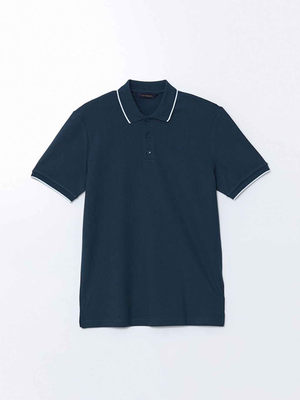 SOUTHBLUE Petrol Polo Yaka Kısa Kollu Erkek Tişört - 4