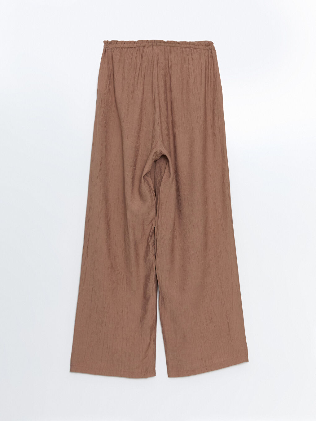 LCW Comfort Elasticated Waist Textured Women's Trousers -S55153Z8-QZV