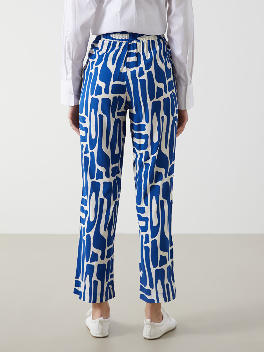 Pantalone sa elastičnim strukom -S55157Z8-LQQ