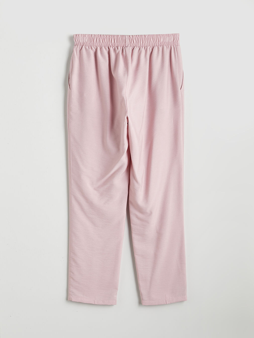 Elastic Waist Carrot Fit Women's Trousers -S55158Z8-CRC
