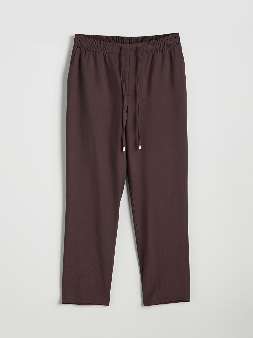 Elastic Waist Carrot Fit Women's Trousers -S55158Z8-L0D