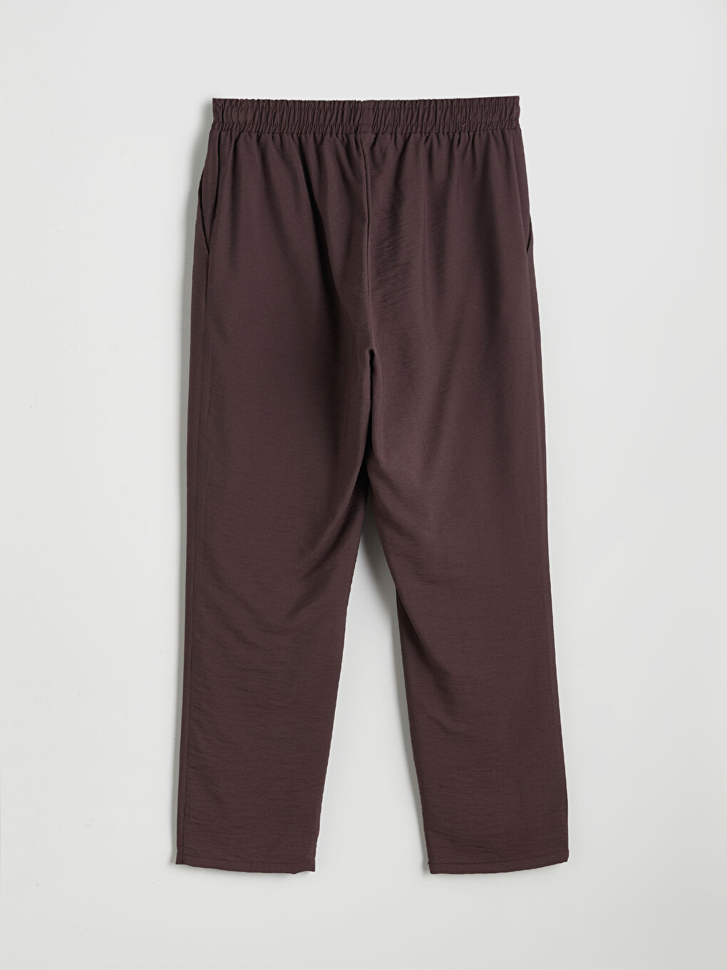 Elastic Waist Carrot Fit Women's Trousers -S55158Z8-L0D