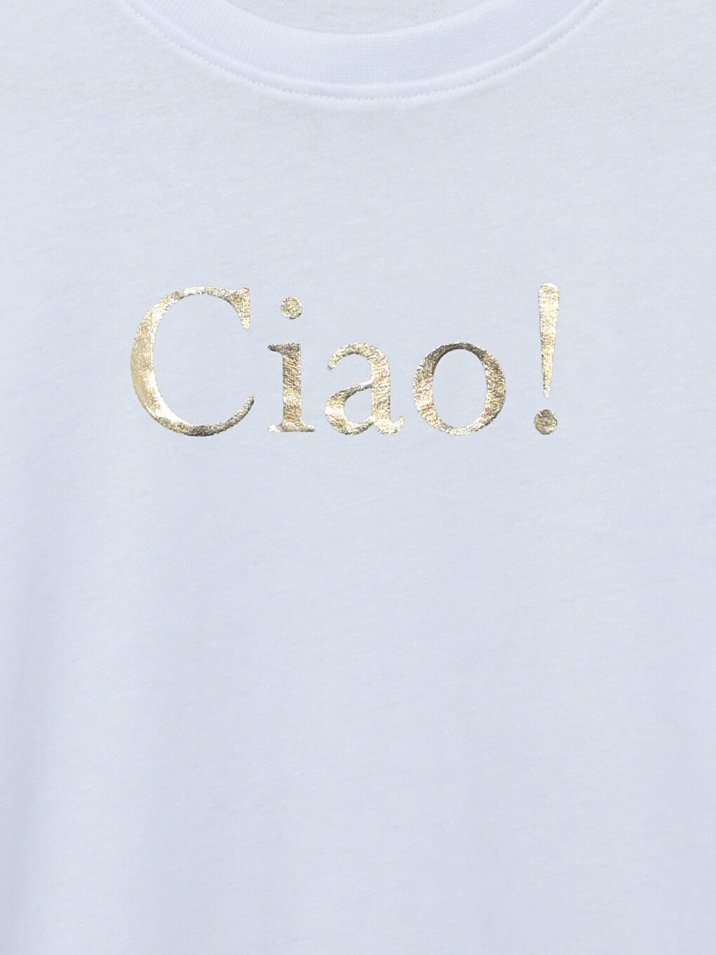 T-shirt Imprimé à Col Rond pour Femmes-2