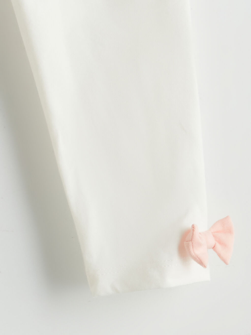 Ekru Kız Bebek Jogger Eşofman Altı-2