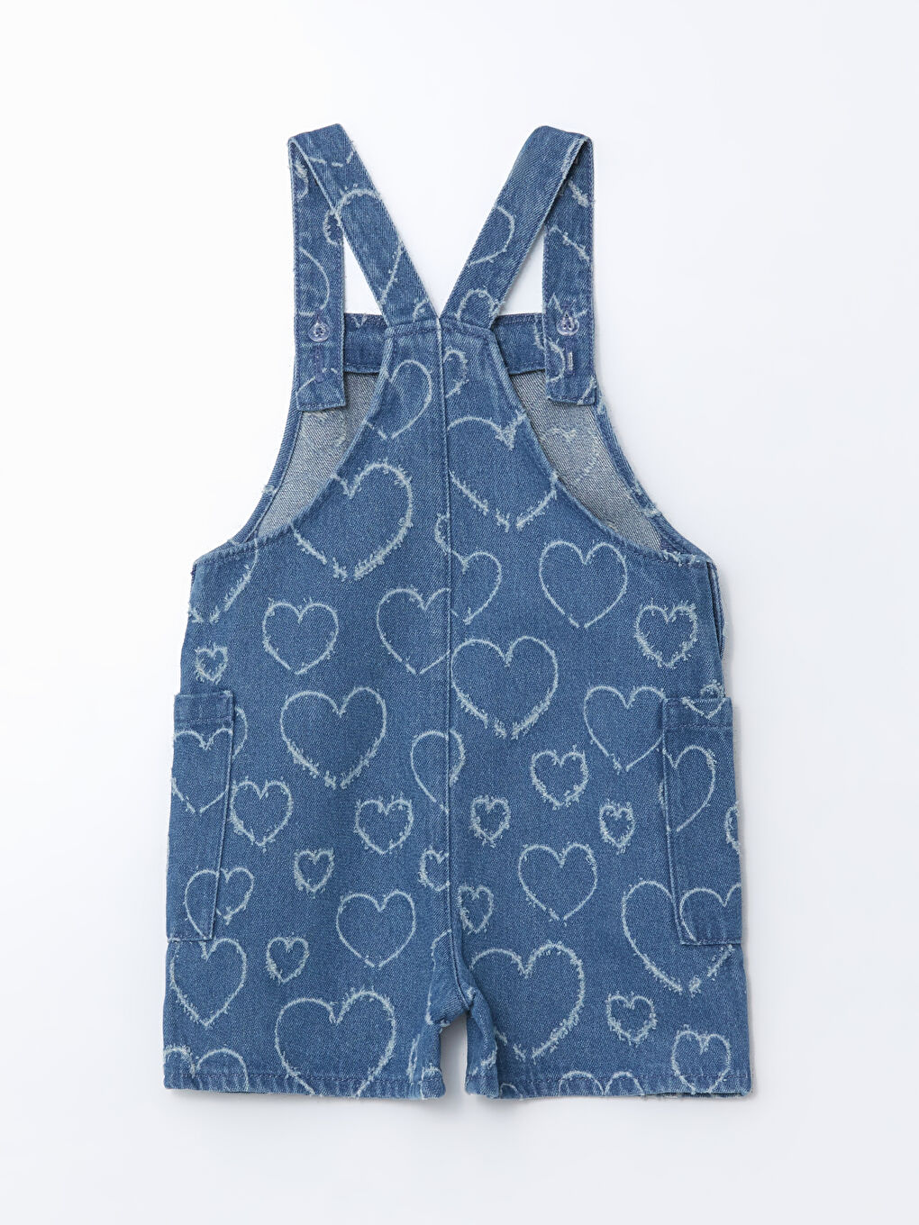 Girl INDIGO Denim Dungarees -S55210Z1-507
