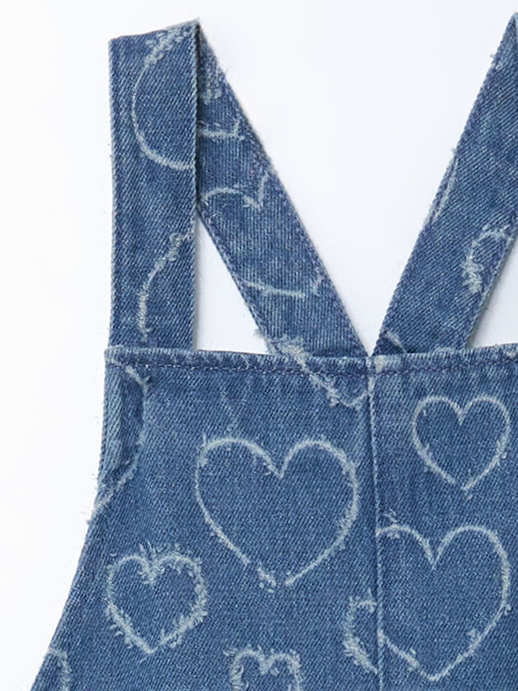 Girl INDIGO Denim Dungarees -S55210Z1-507