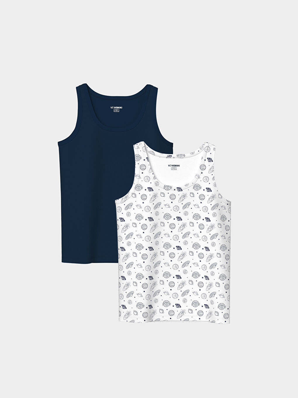 Crew Neck Boy Athlete 2 Pack -S55226Z4-LU7