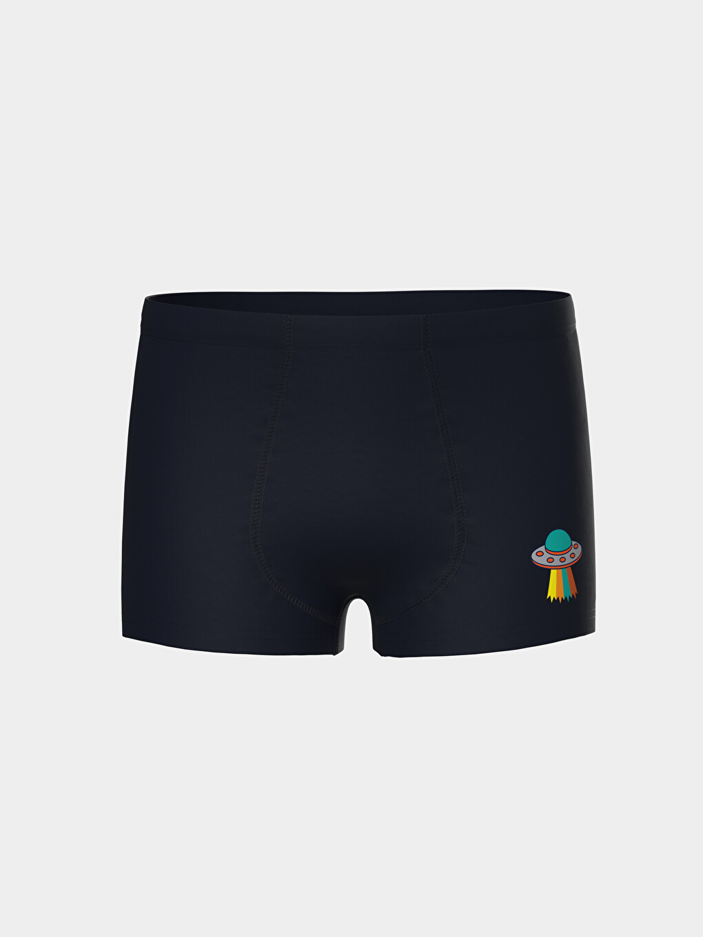 Lacivert Baskılı Erkek Çocuk Boxer