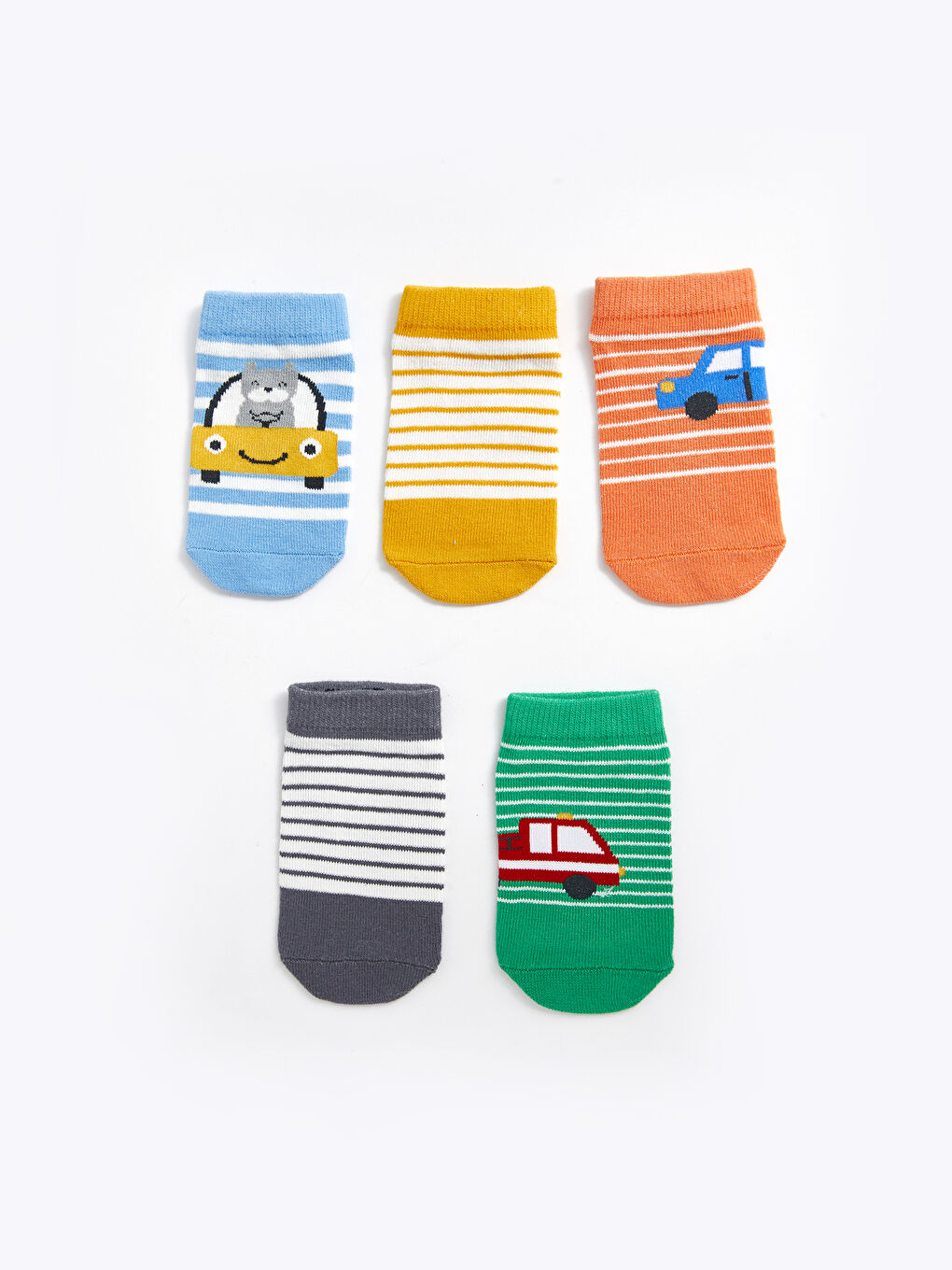 Printed Baby Boy Socks 5 Pack -S55298Z1-JP6