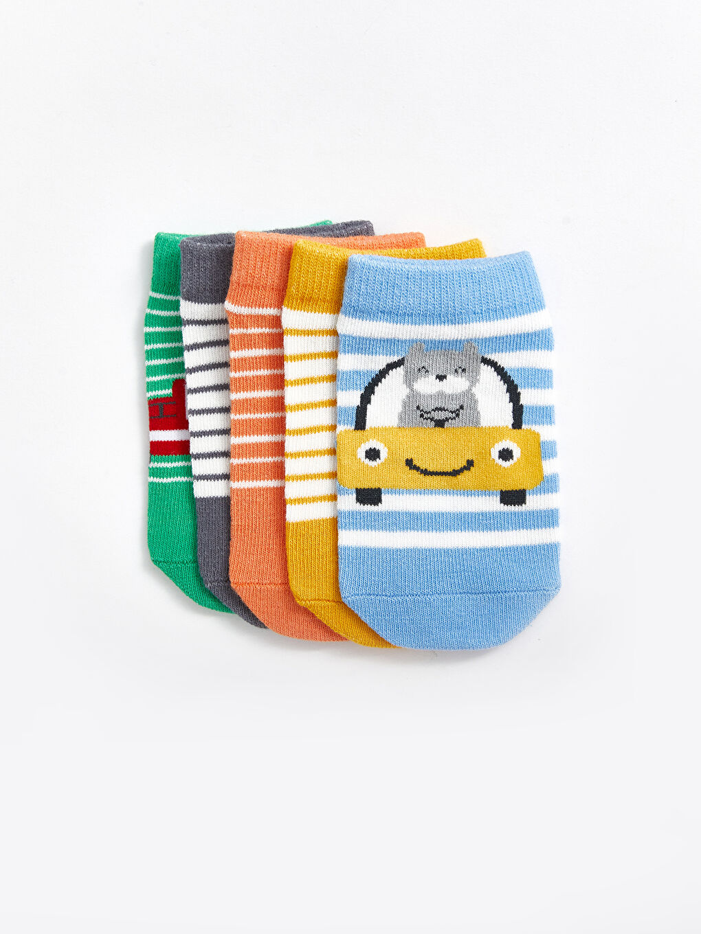 Printed Baby Boy Socks 5 Pack -S55298Z1-JP6