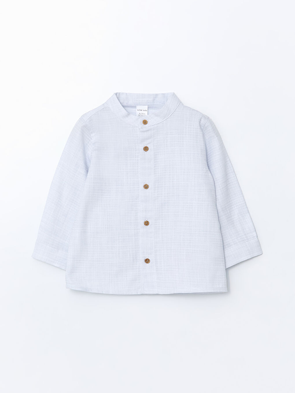 Mavi Hakim Yaka Basic Erkek Bebek Gömlek