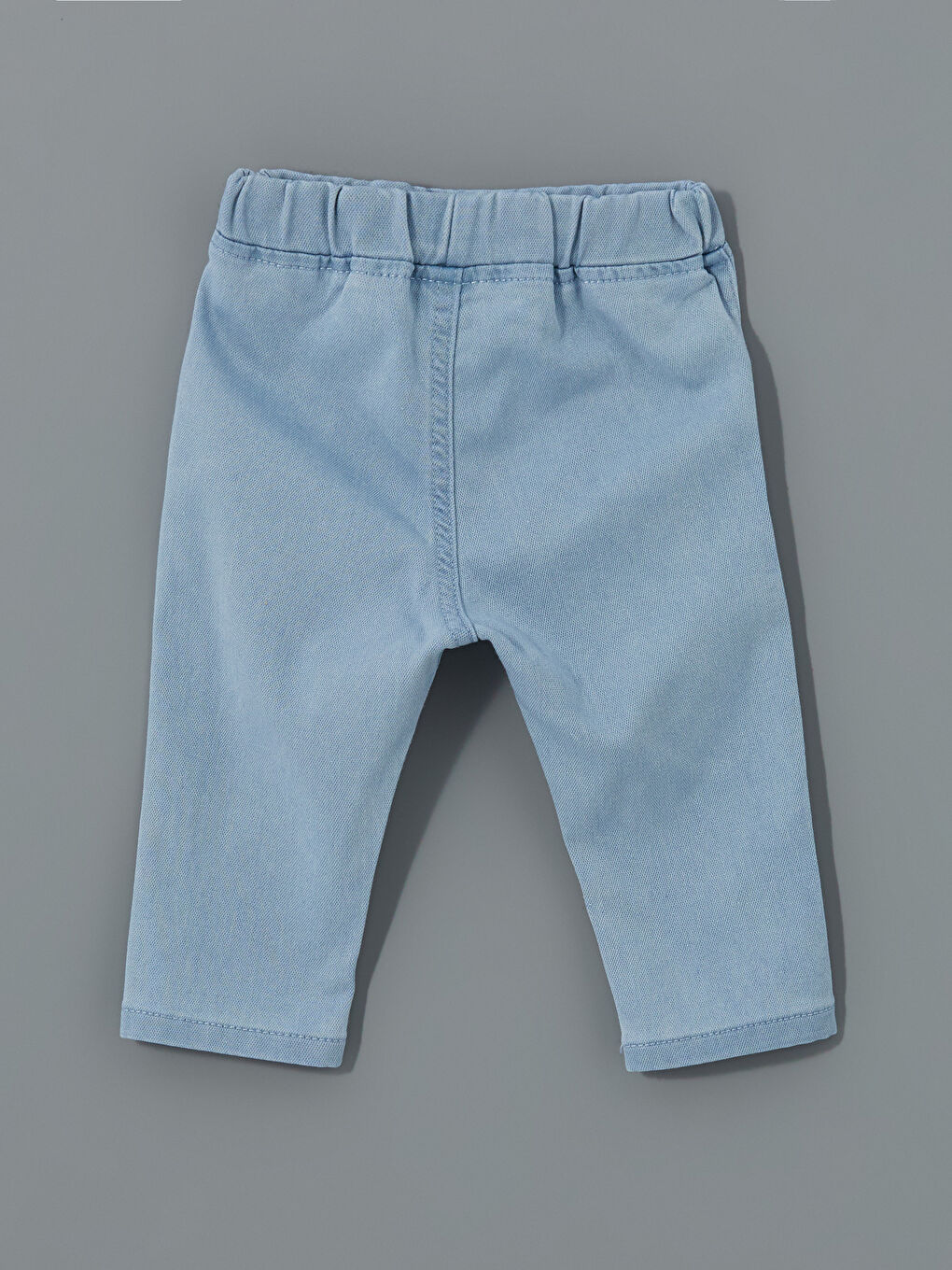 LCW baby Mavi Beli Lastikli Erkek Bebek Jean Pantolon - 1