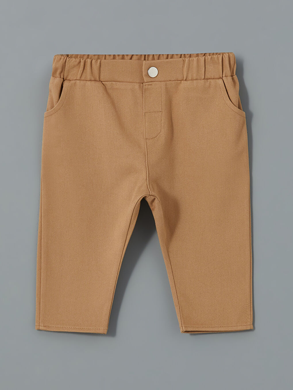 Bej Regular Fit Erkek Bebek Pantolon
