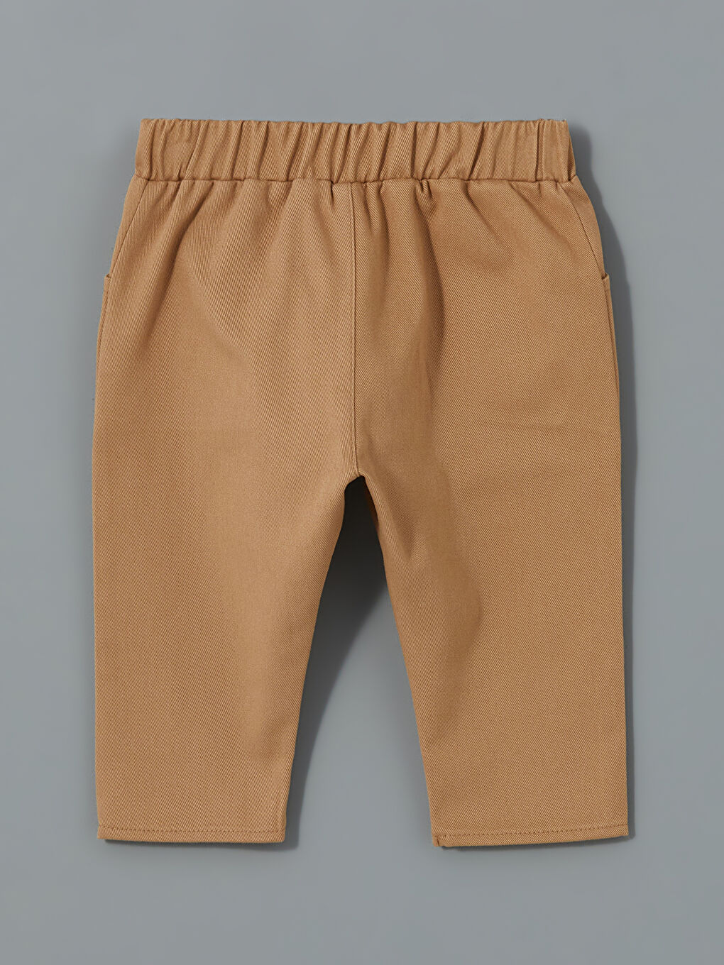 Bej Regular Fit Erkek Bebek Pantolon-1