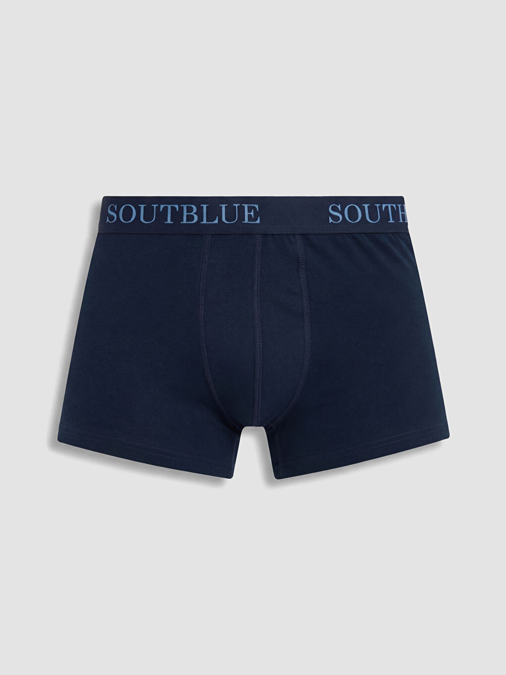 Lacivert Pamuklu Esnek Erkek Boxer