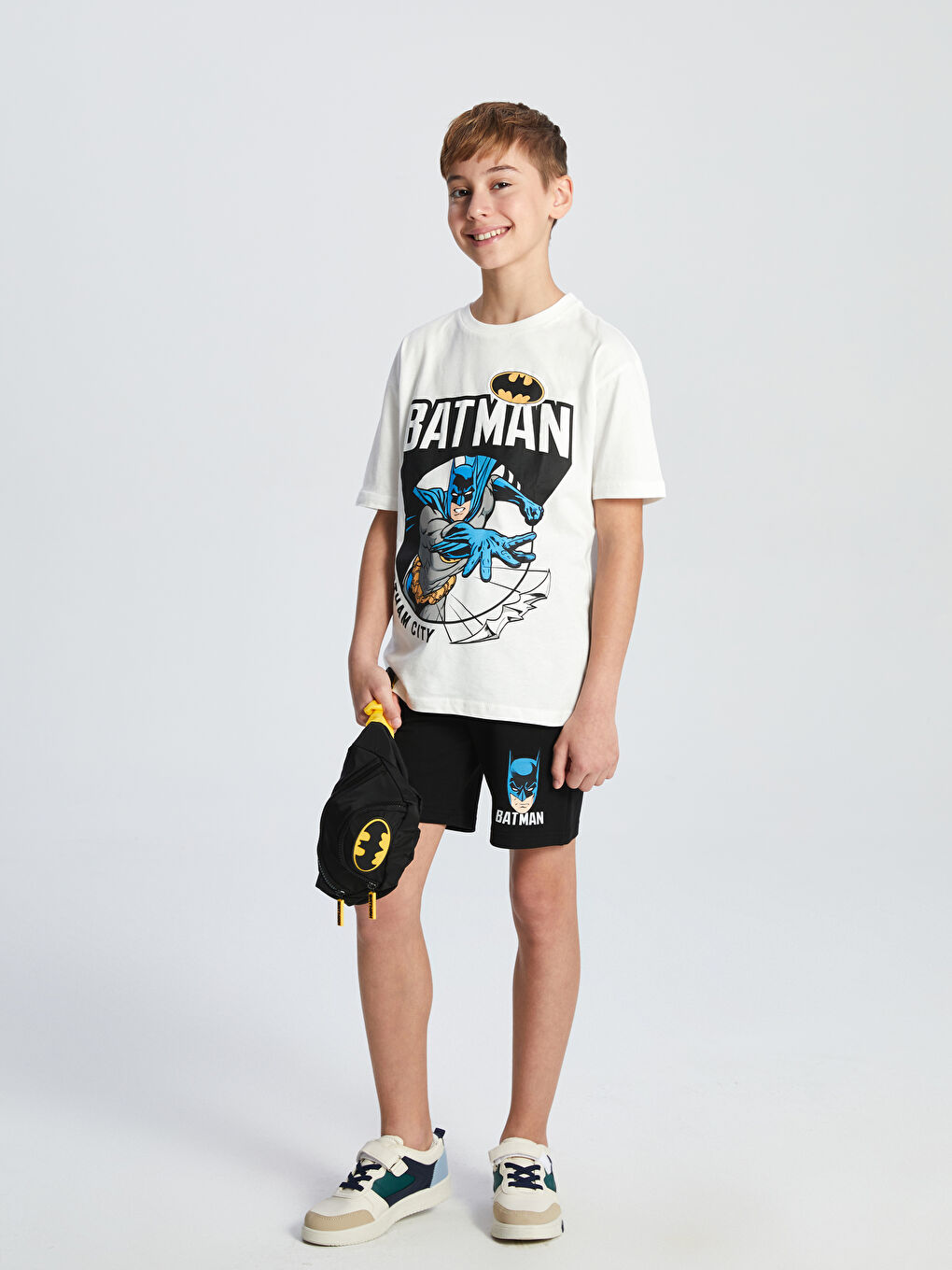 Batman Printed Boys' Waist Bag -S55419Z4-CVL
