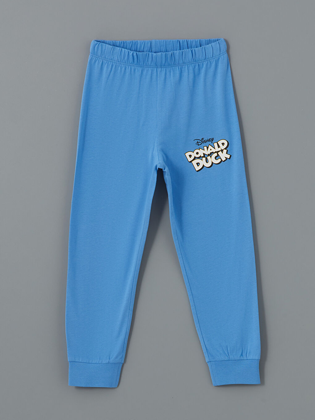 Mavi Donald Duck Baskılı Erkek Çocuk Pijama Alt