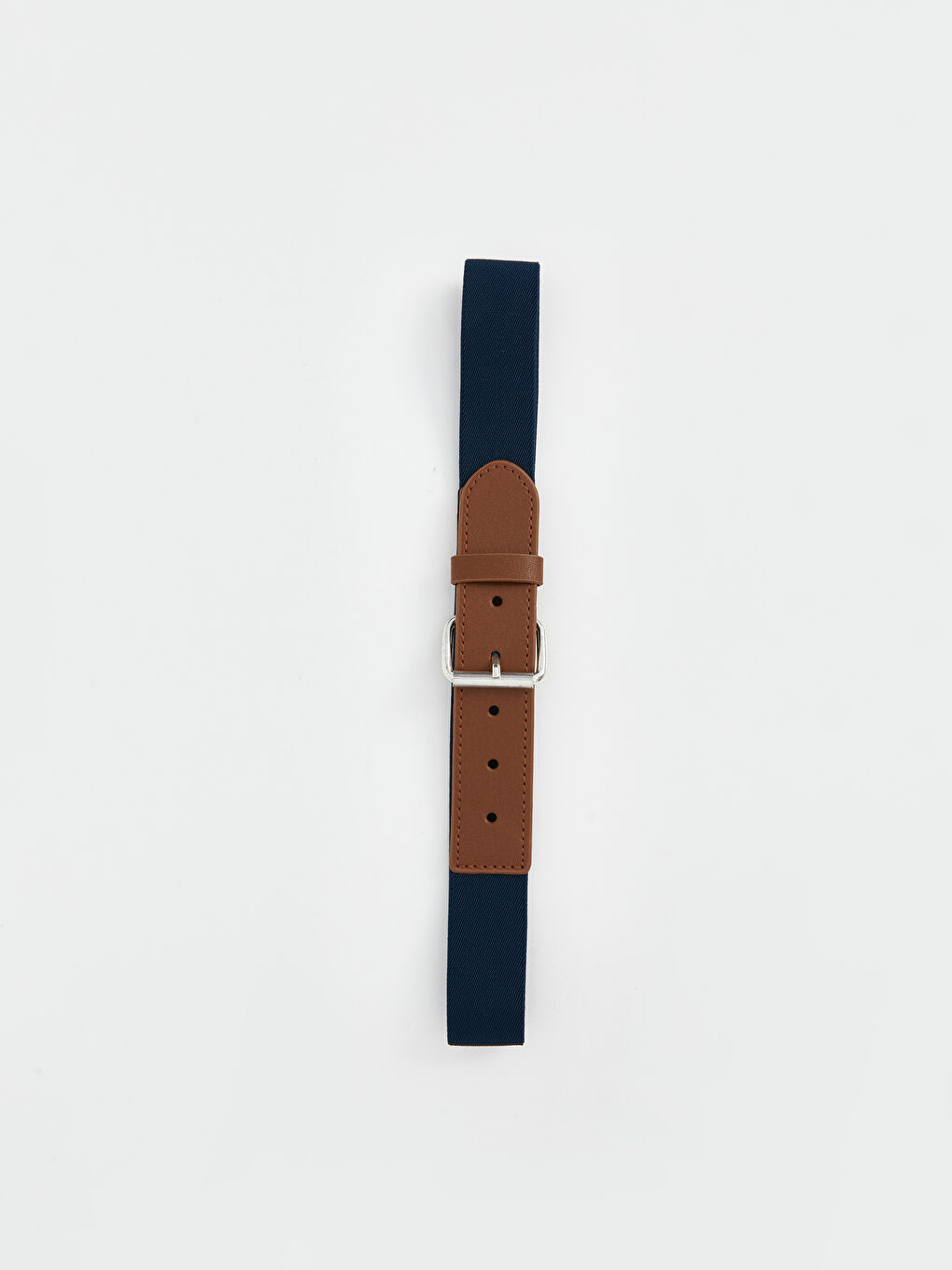 LCW ACCESSORIES Lacivert Deri Görünümlü Erkek Çocuk Kemer - 1