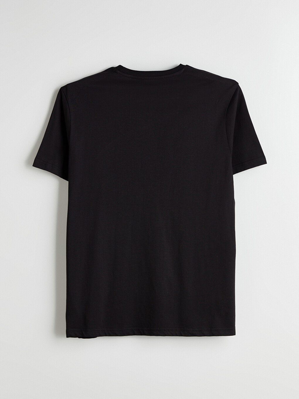 Crew Neck Printed Jersey Men's T-shirt-5