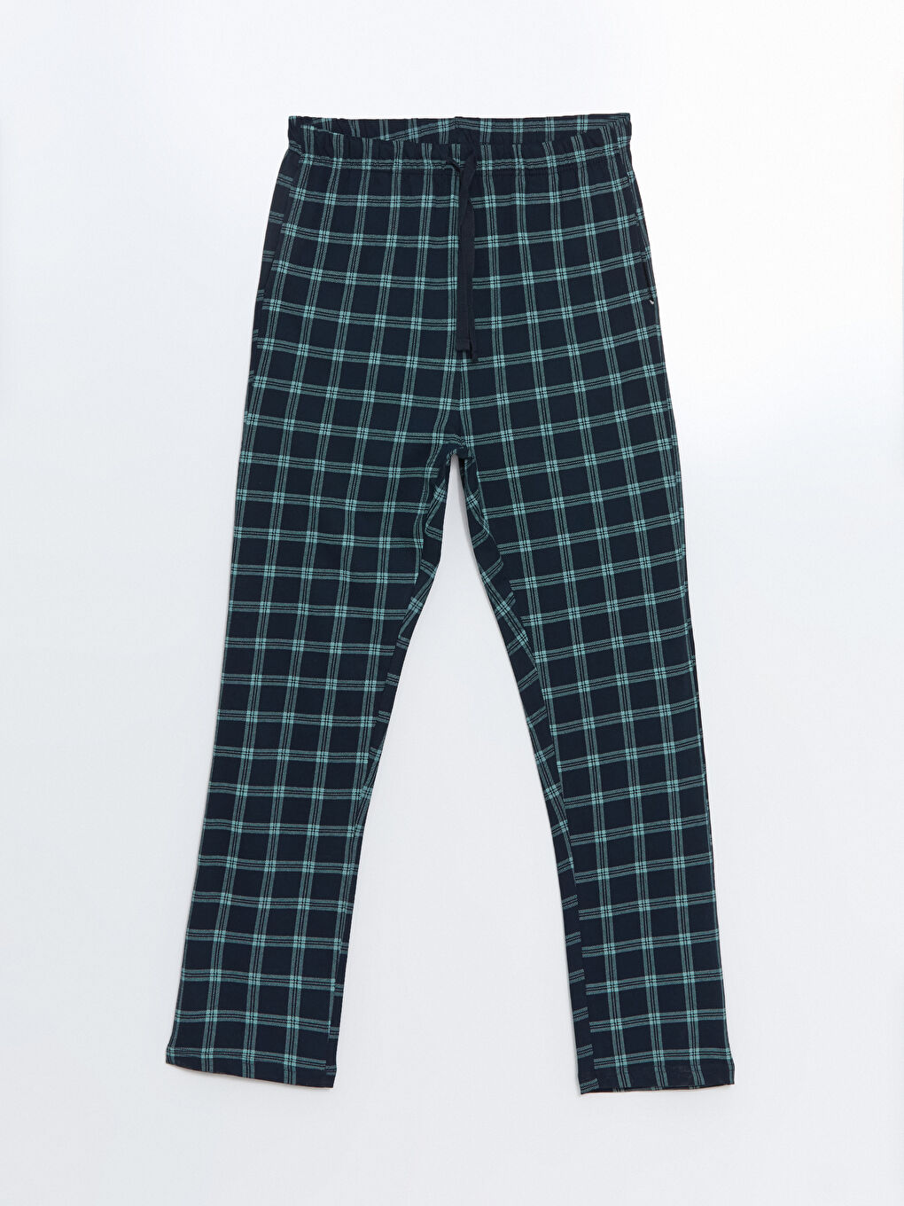 LC WAIKIKI Yeşil Standart Kalıp Ekose Erkek Pijama Alt
