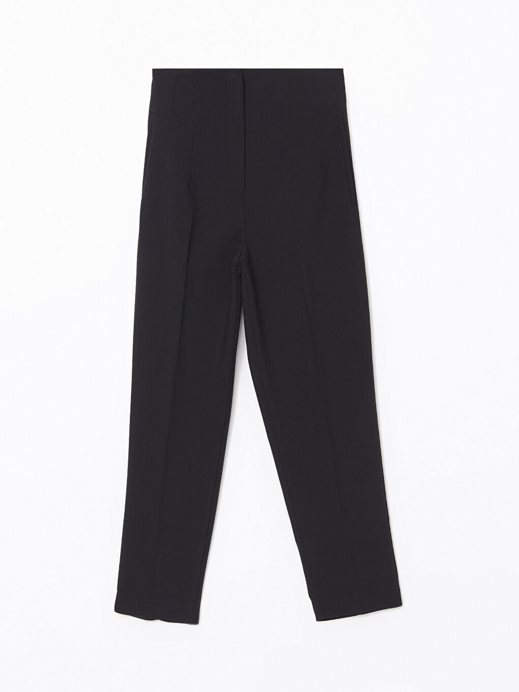 Standard Fit Pleated Women's Trousers -S55552Z8-CVL