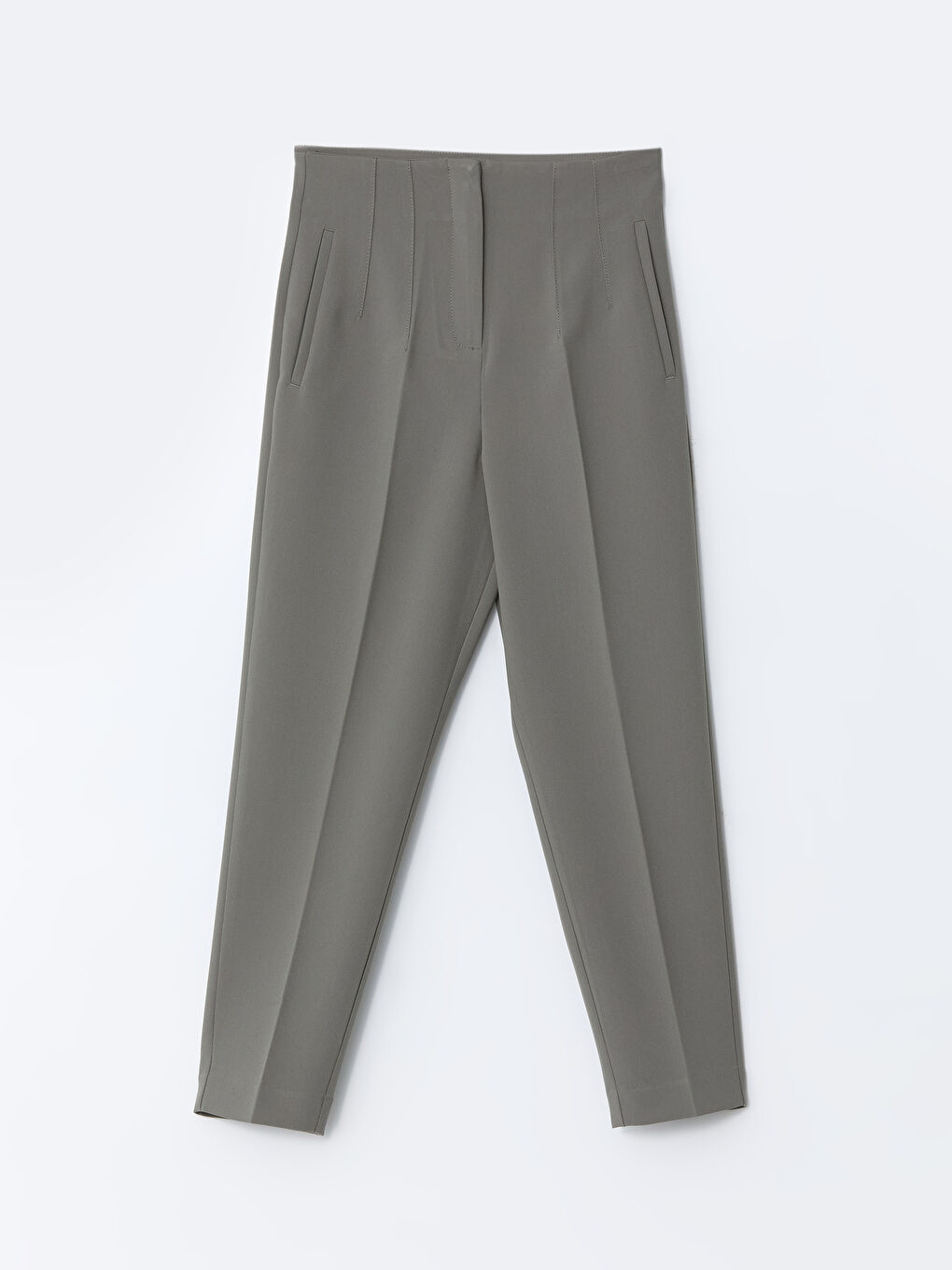Standard Fit Pleated Women's Trousers -S55552Z8-GZA