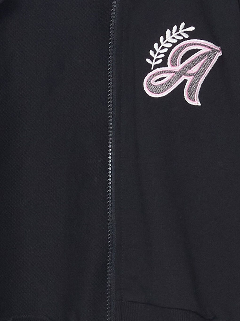 Hooded Girls' Zippered Sweatshirt -S55564Z4-CVL