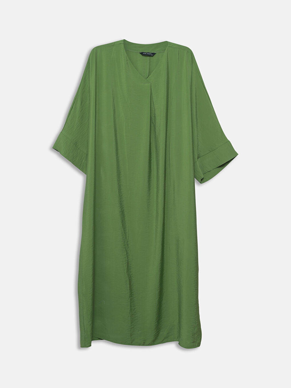 LCW Modest V Neck Women's Dress -S55571Z8-H5S