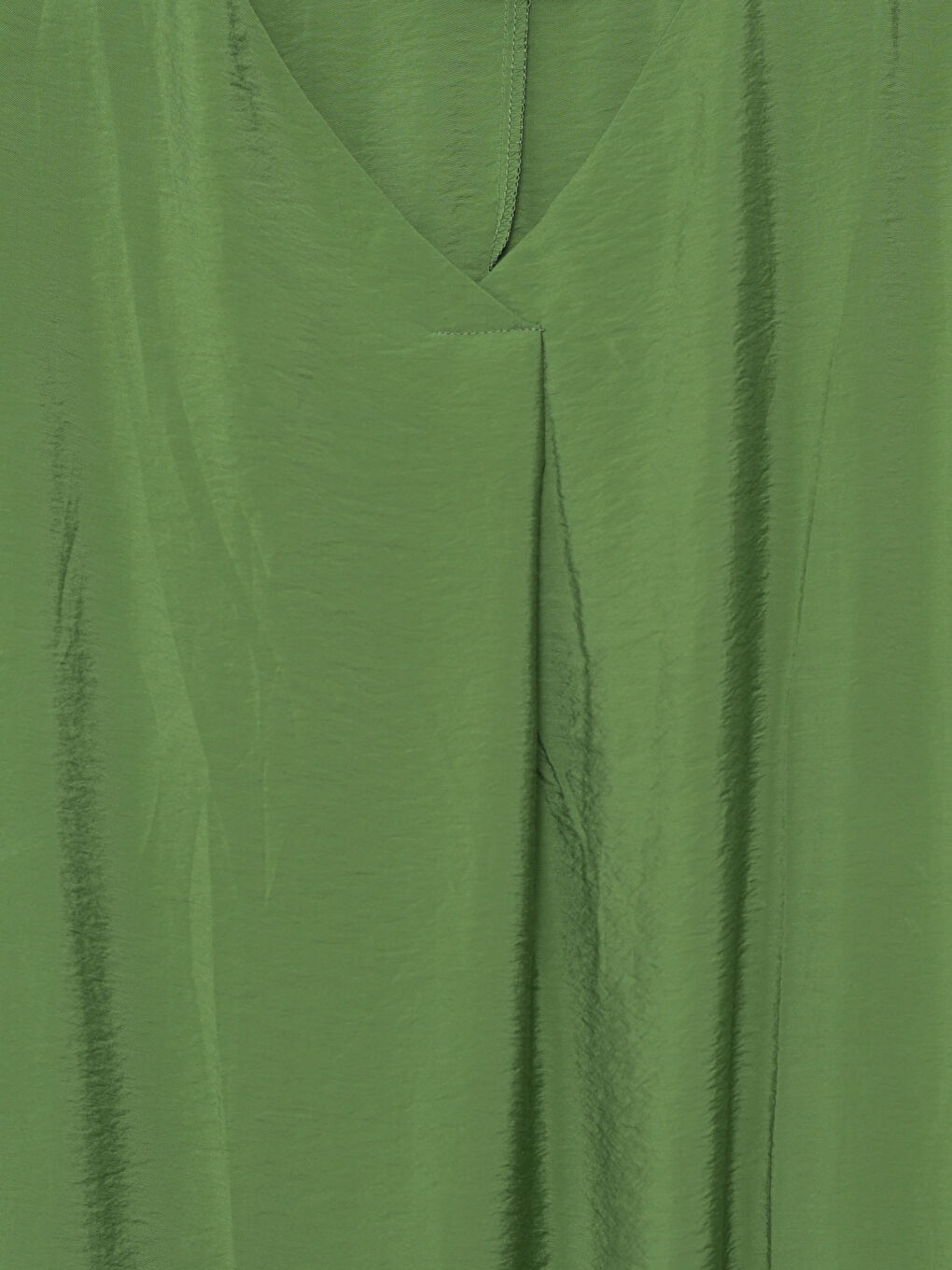 LCW Modest V Neck Women's Dress -S55571Z8-H5S