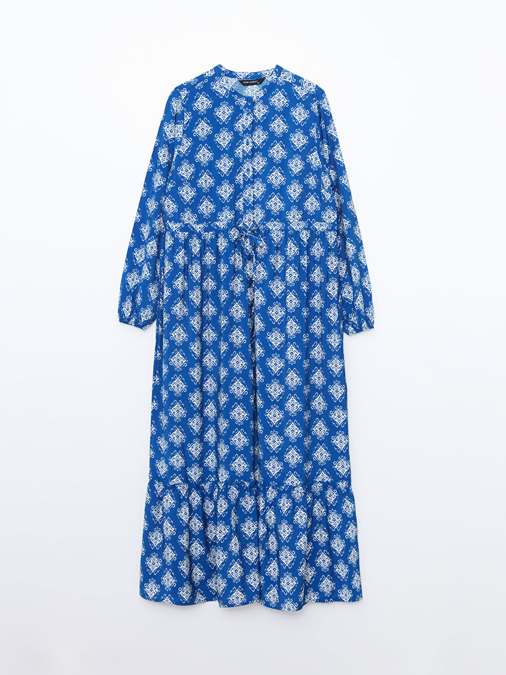 Rochie cu model și guler de judecător pentru femei-4