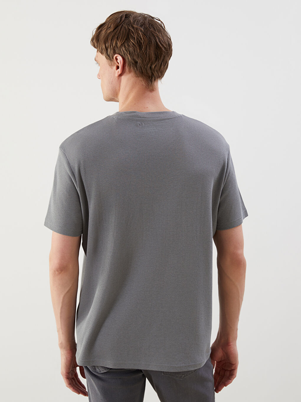 Crew Neck Short Sleeve Printed Men's T-Shirt -S55654Z8-YLT