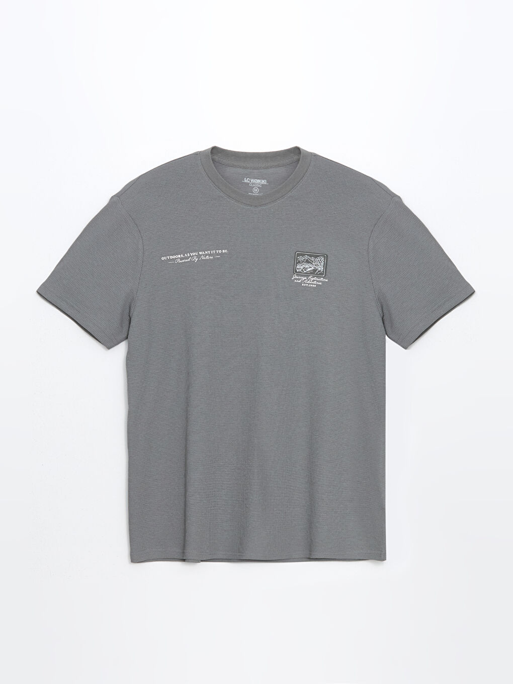 Crew Neck Short Sleeve Printed Men's T-Shirt -S55654Z8-YLT