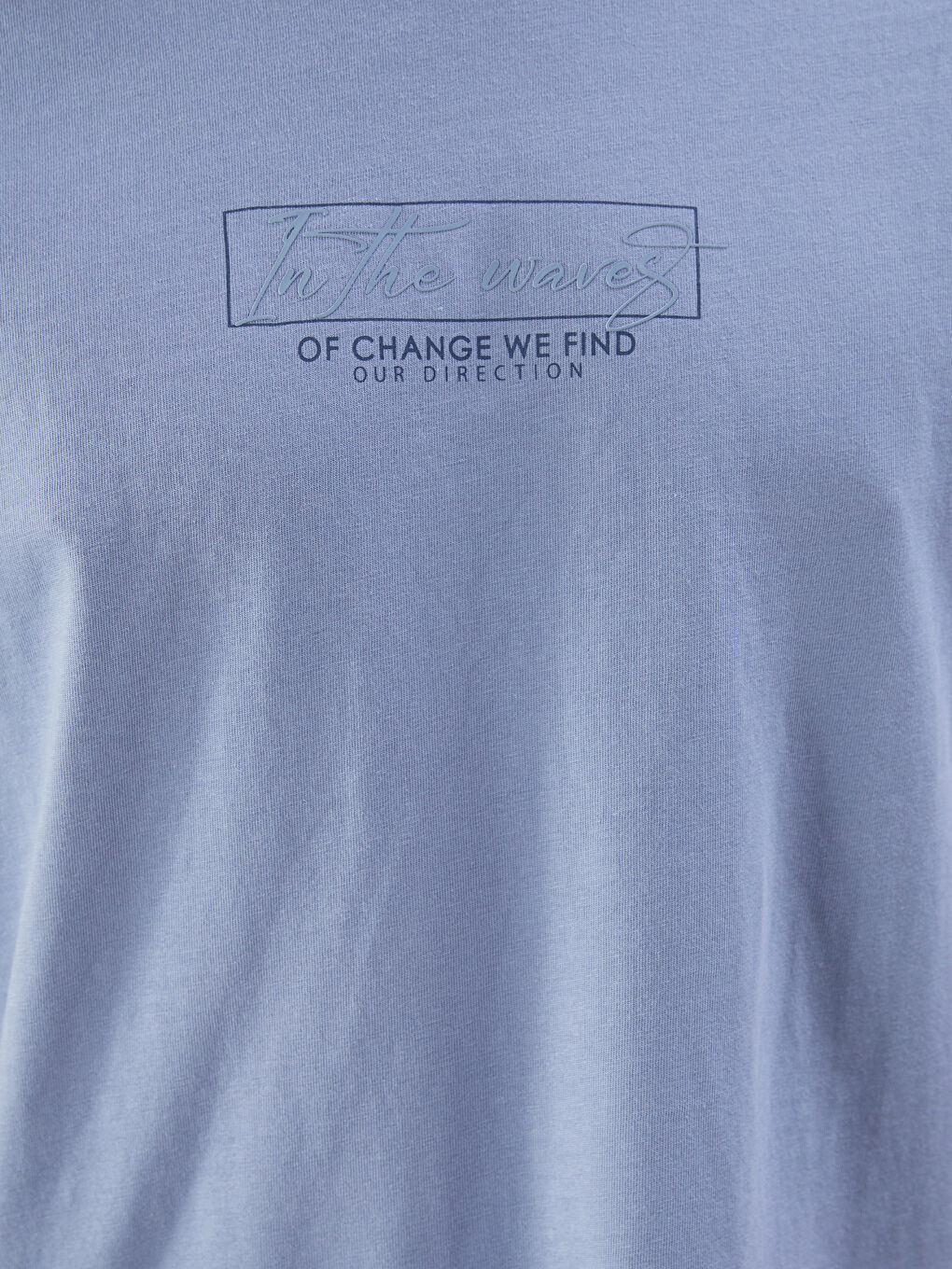 Crew Neck Printed Jersey Men's T-Shirt -S55658Z8-YPB