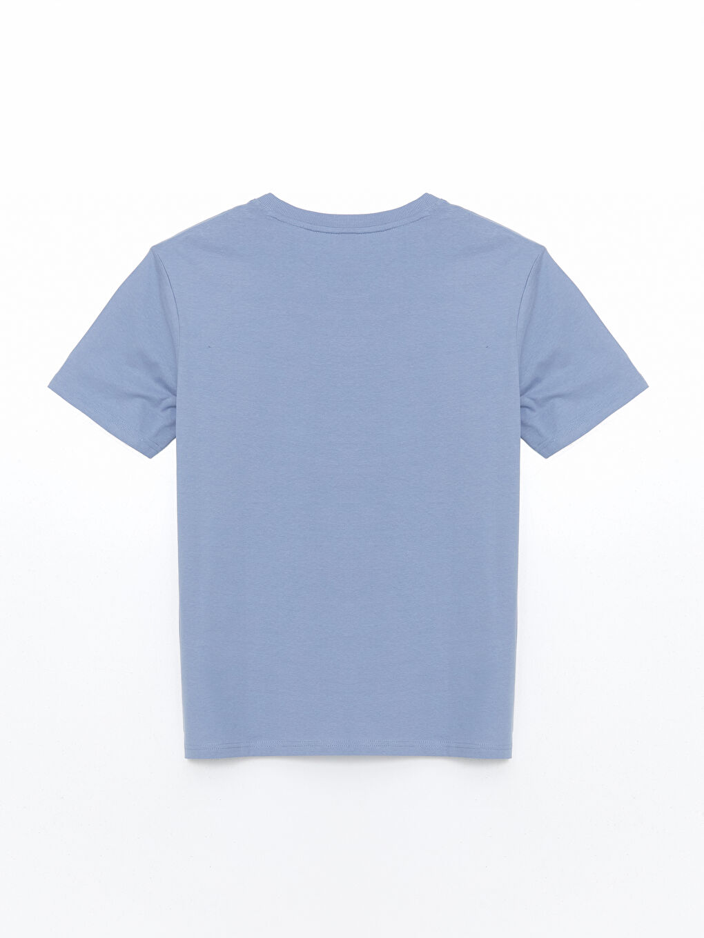 Crew Neck Printed Jersey Men's T-Shirt -S55658Z8-YPB
