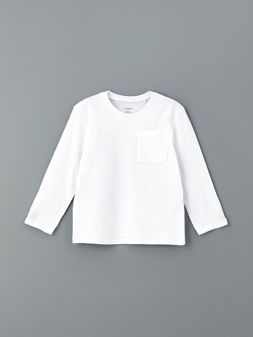 Crew Neck Basic Boys' T-Shirt -S55659Z1-Q6K