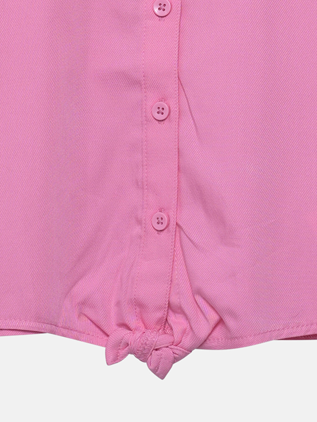 Short Sleeve Basic Girls' Shirt -S55671Z1-FNL