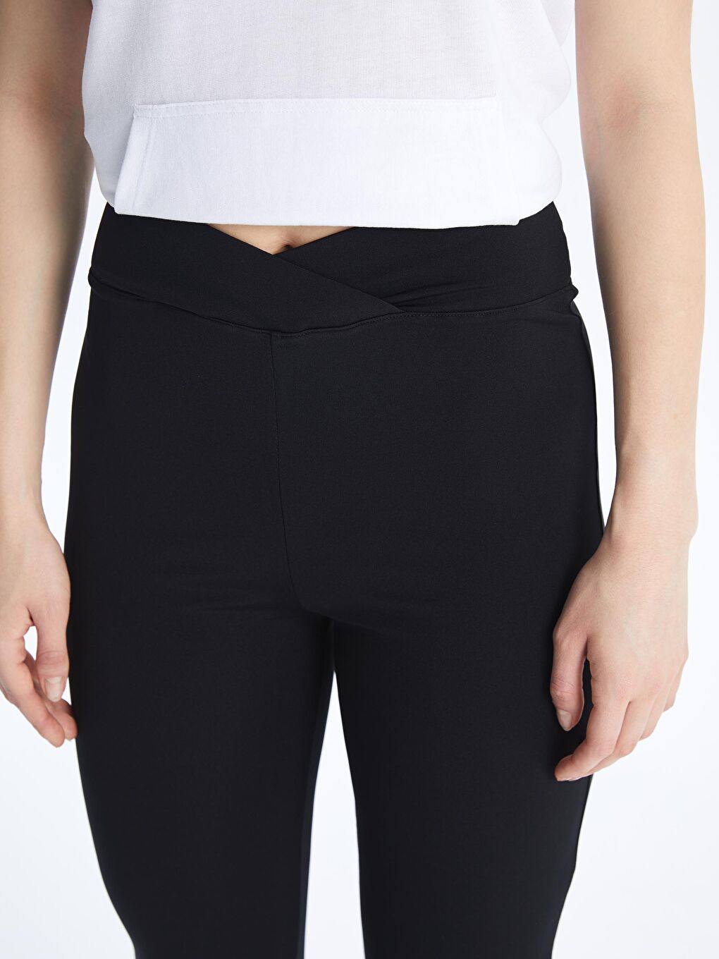 Elasticated Waist Seamless Women's Base Layer Tights -S55676Z8-CVL