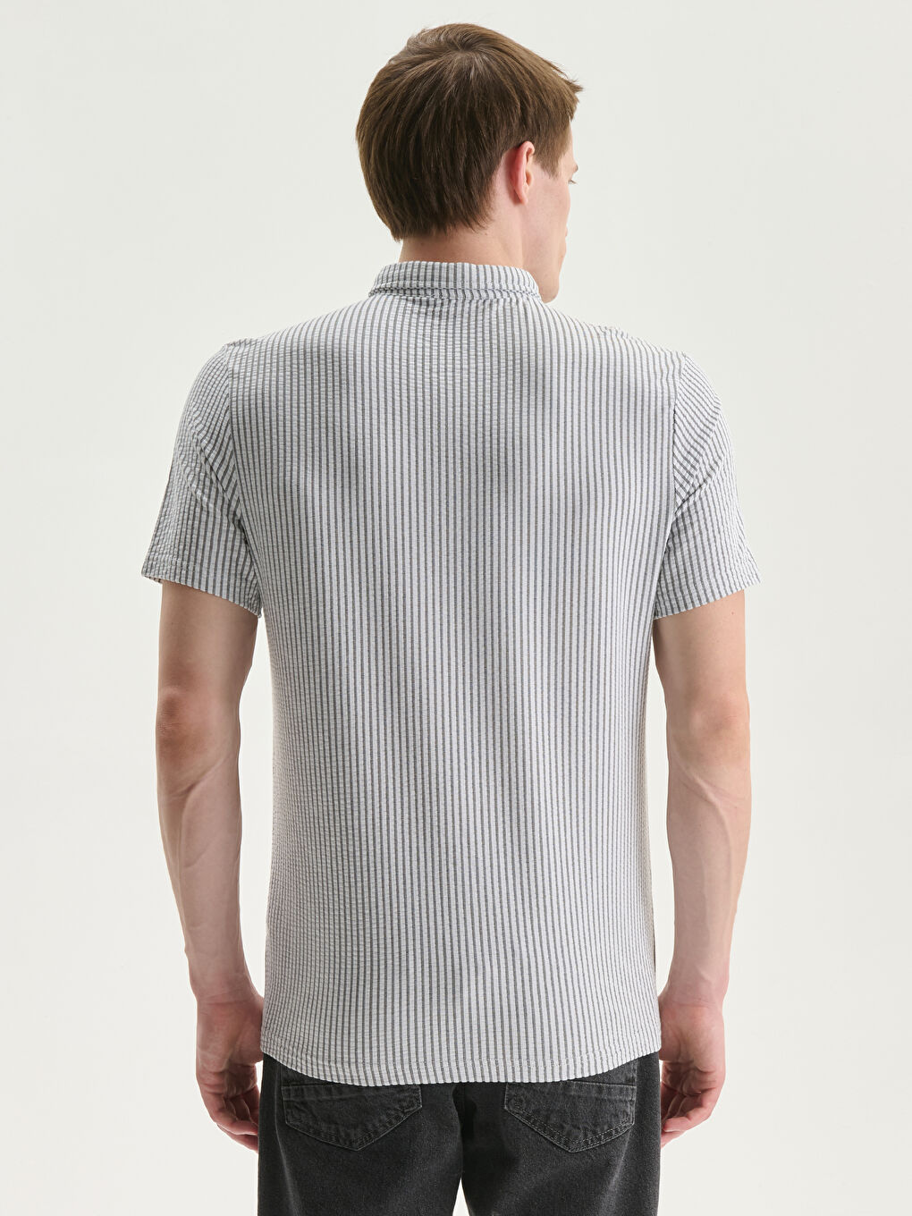Man BLACK T-Shirt -S55685Z8-LEG