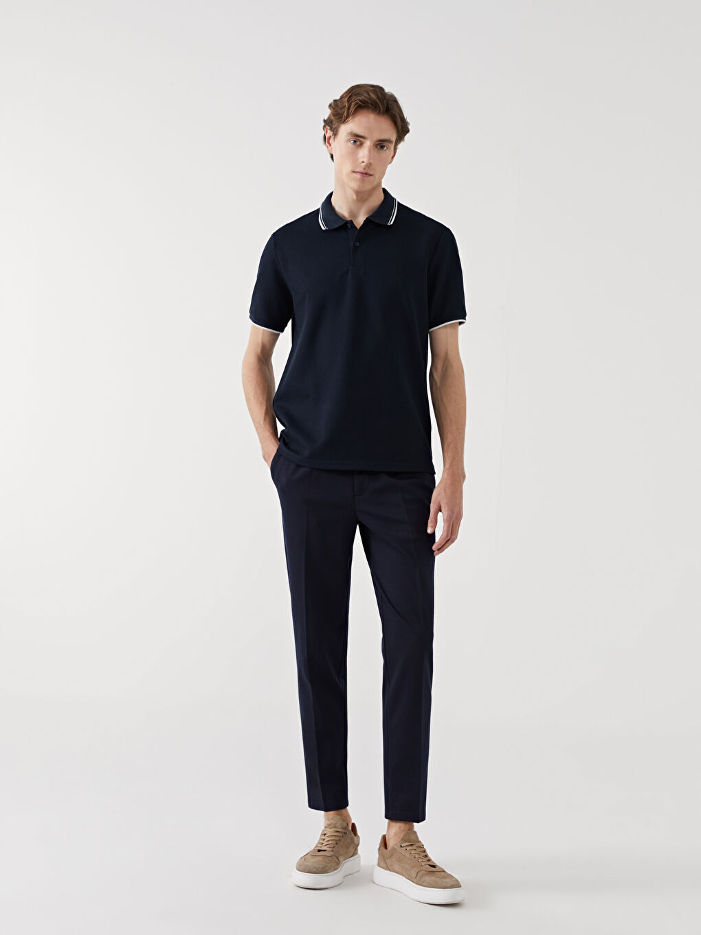 LCW Vision Lacivert Slim Fit Erkek Pantolon
