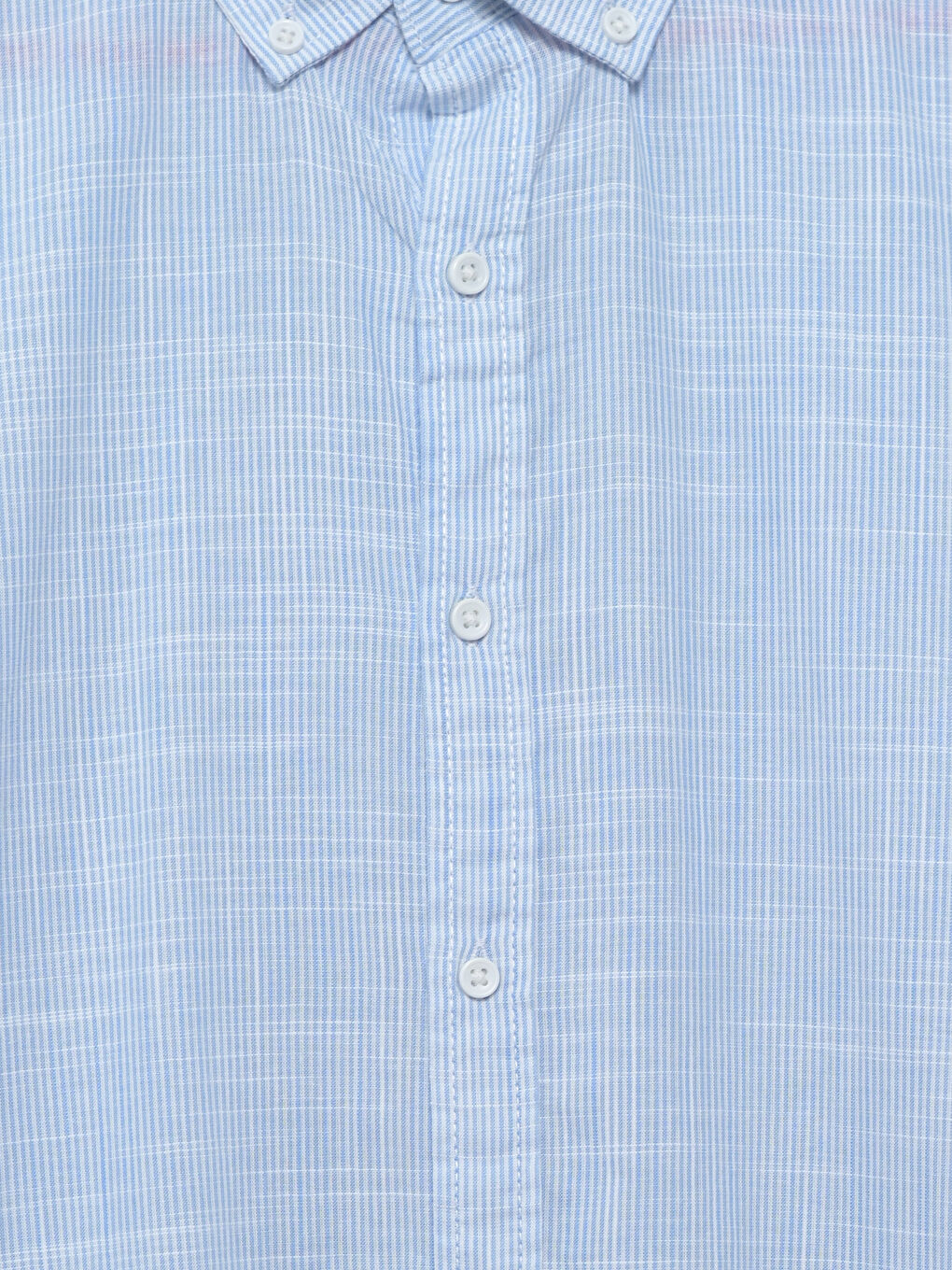 Slim Fit Long Sleeve Dobby Men's Shirt -S55721Z8-LEN