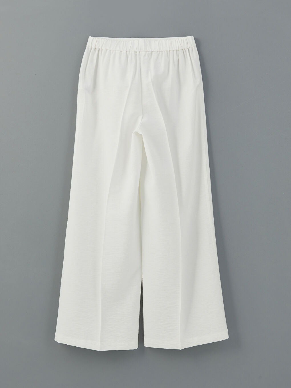 LCW Modest Beli Lastikli Geniş Paça Kadın Pantolon -S55734Z8-R9J