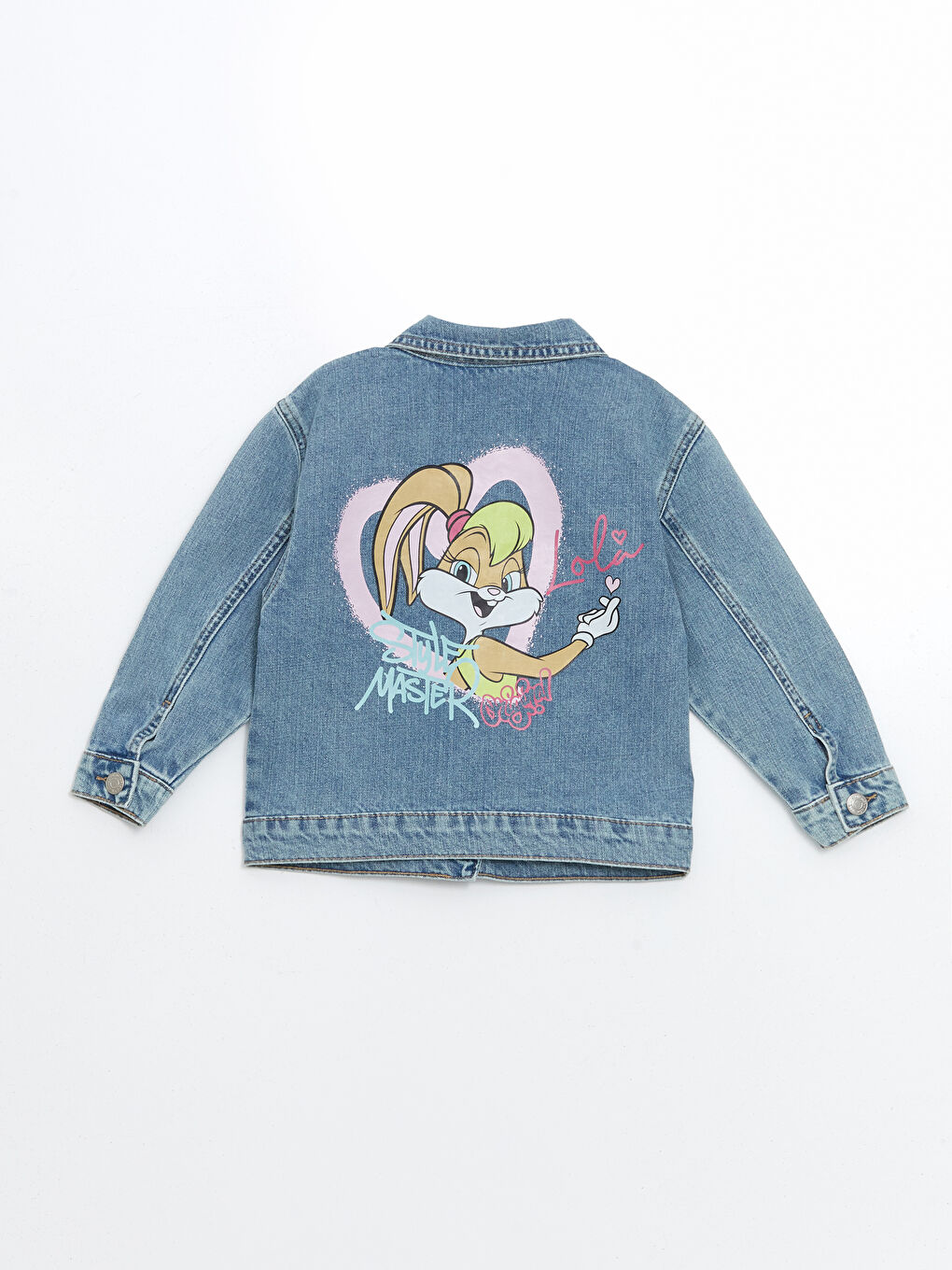 Lola Bunny Printed Girls' Denim Jacket -S55739Z4-V2T