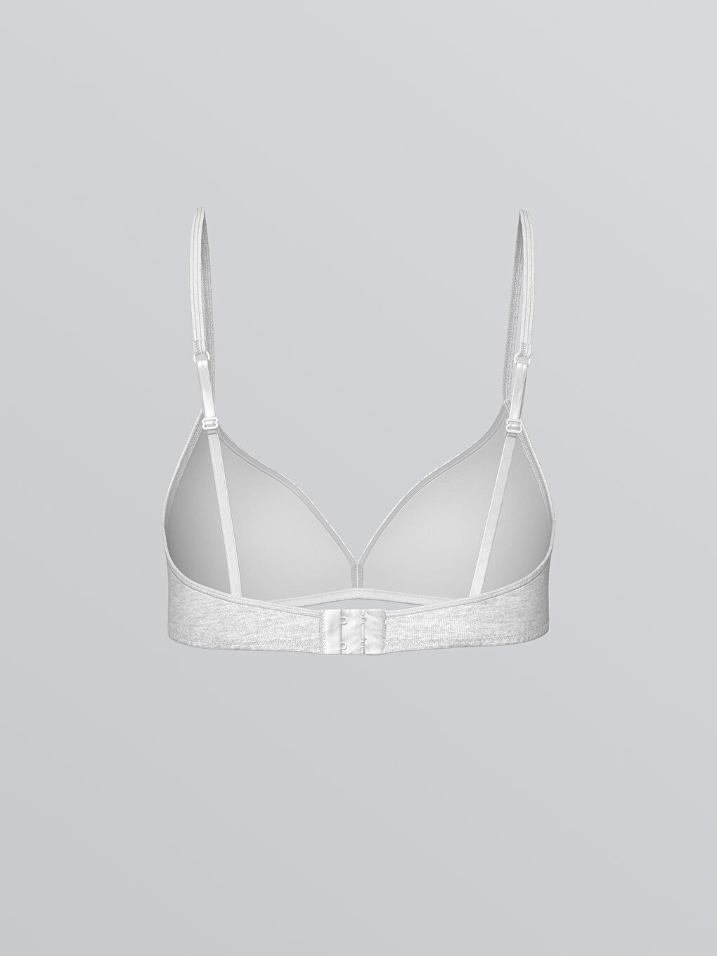 Gri Balensiz Dolgusuz Sütyen-1