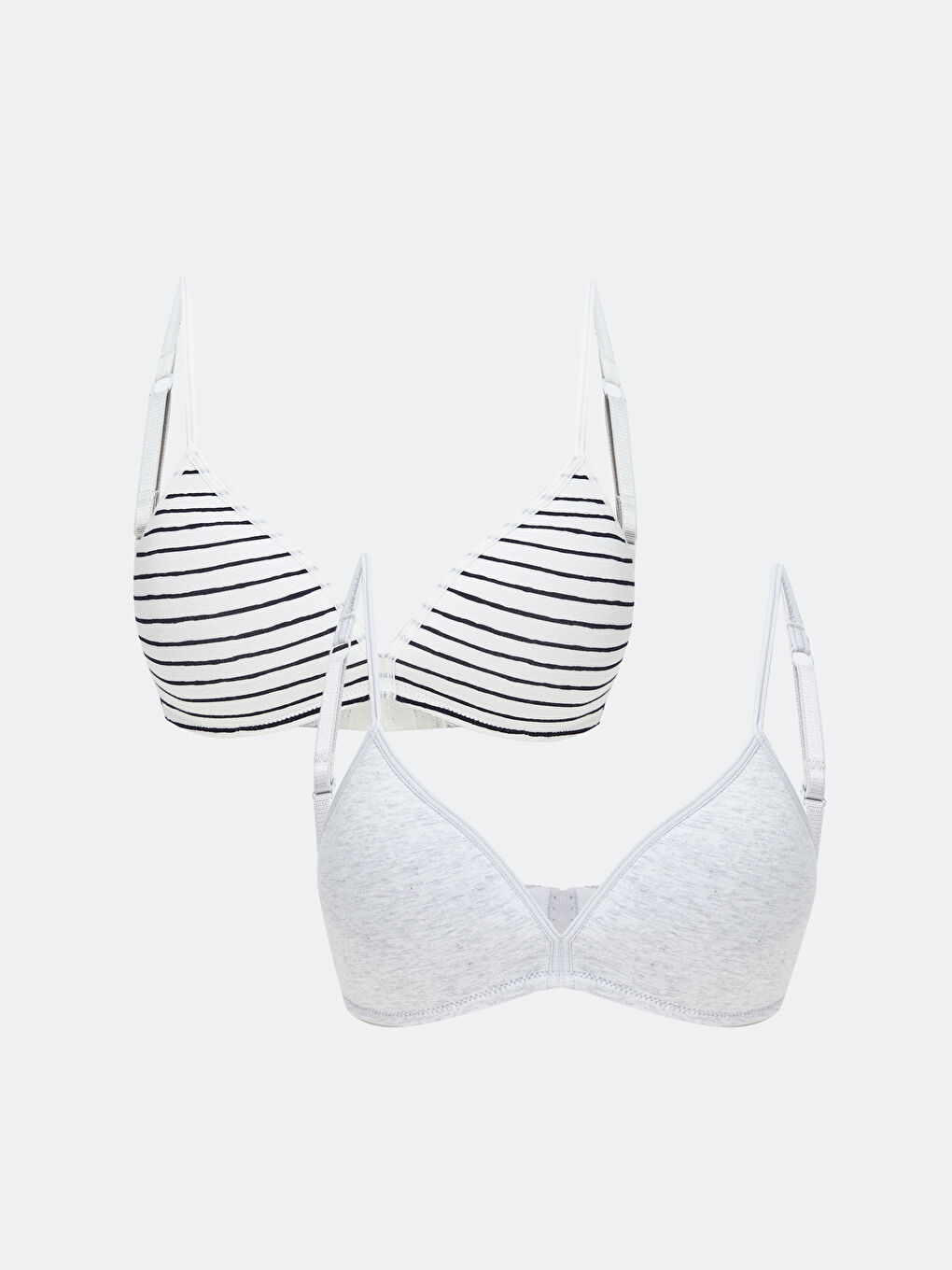 Non-Wired Non-Padded Striped First Bra 2 Pack -S55751Z8-LU7