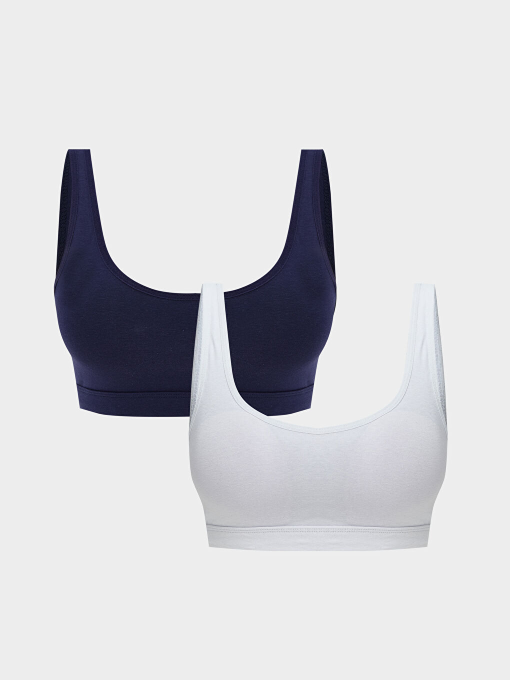 U Neck Straight Non-wired Bustier Bra 2-Pack -S55756Z8-HRR