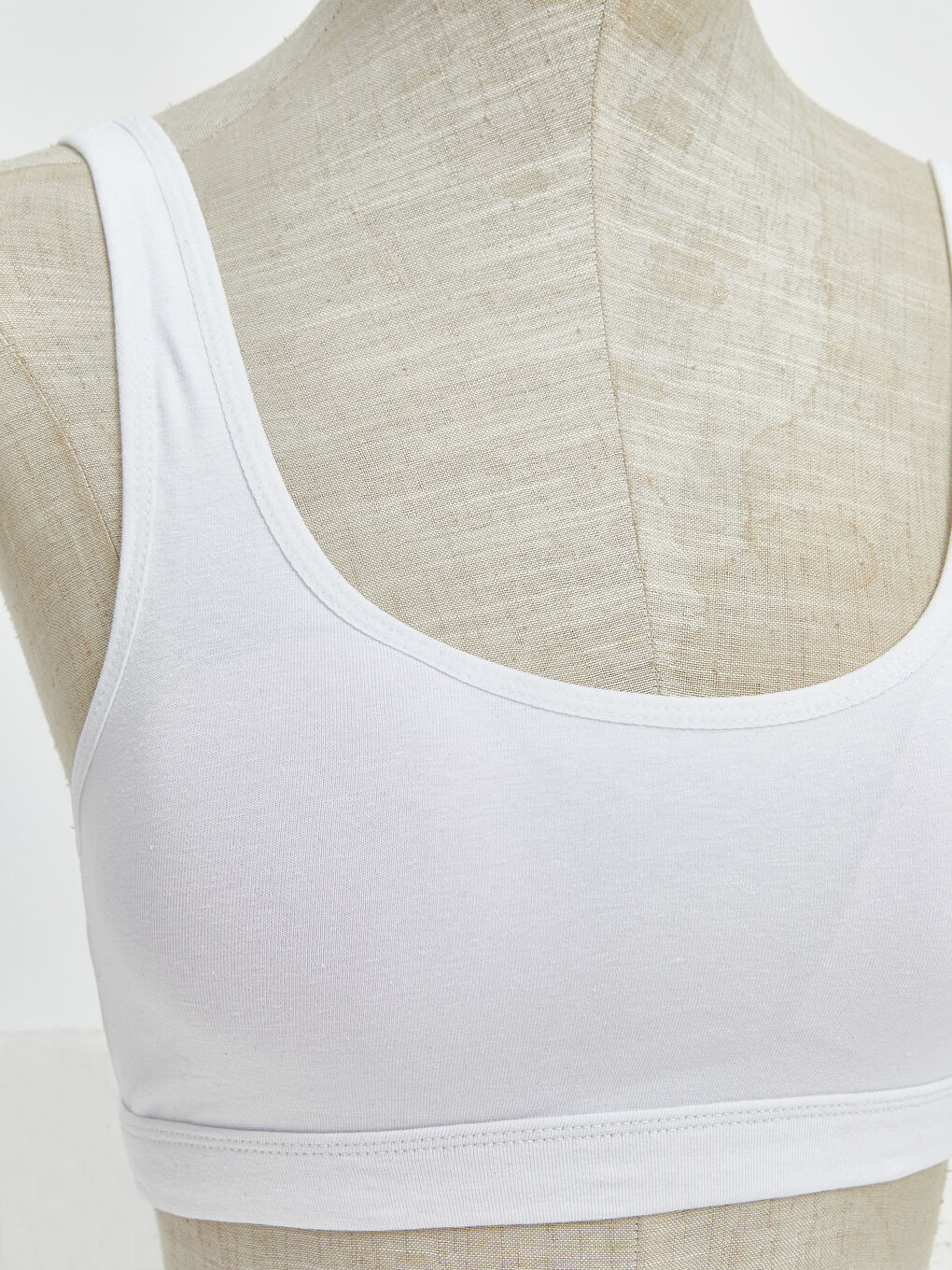 U Neck Straight Non-wired Bustier Bra 2-Pack -S55756Z8-HRR