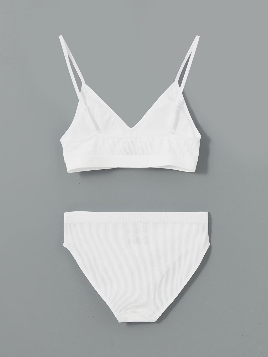 Removable Padded First Bra and Bikini Brief Set -S55759Z8-FDU