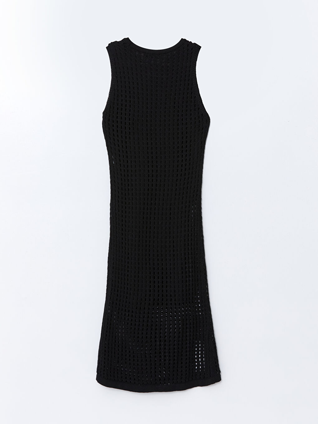 Crew Neck Hole-Knitted Knitwear Dress -S55832Z8-CVL